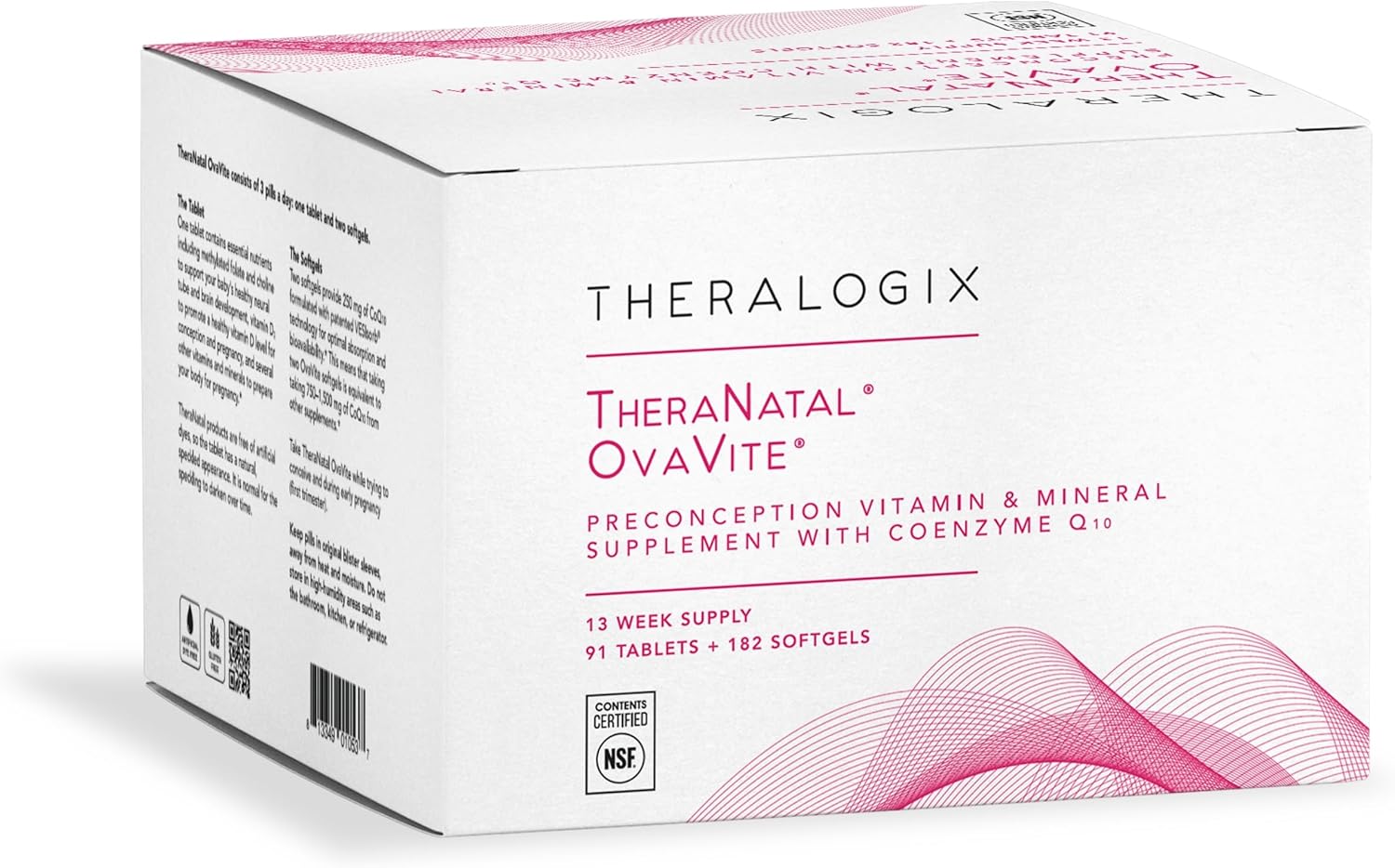 Boost Your Baby Dreams: Review of Theralogix TheraNatal OvaVite Preconception Vitamins