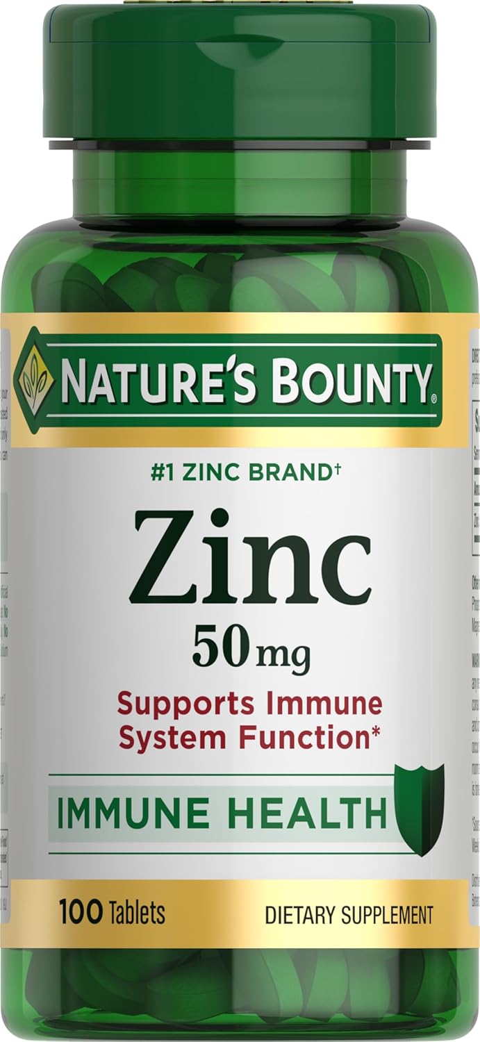 Boost Your Immunity: Nature’s Bounty Zinc Review