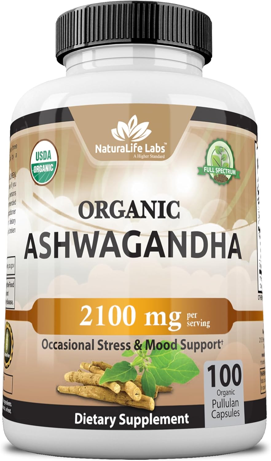 Unlock Serenity: A Review of Organic Ashwagandha 2,100 mg for Stress Relief and Mood Enhancement